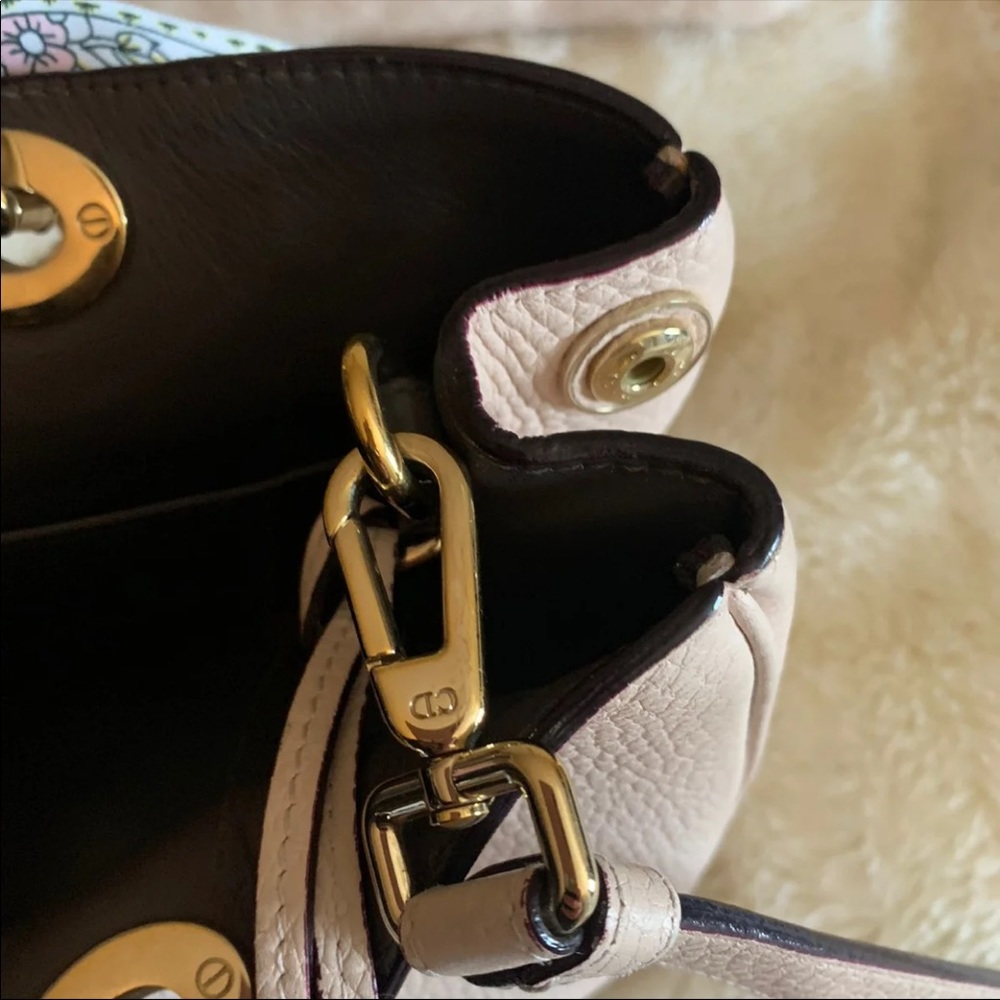 Dior Diorissimo Pebble Leather Rose Poudre - Picture 13 of 16